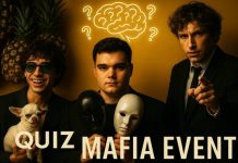 Музыкальный или авторский квиз от Quiz Mafia Event на корпоратив или праздник в Москве Quiz Mafia Event